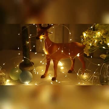 LED String Lights Silver Wire Fairy Lights Christmas Garland