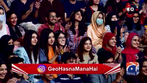 Tune in on Sunday to watch Hasna Mana Hai at 11:05 PM only on Geo News