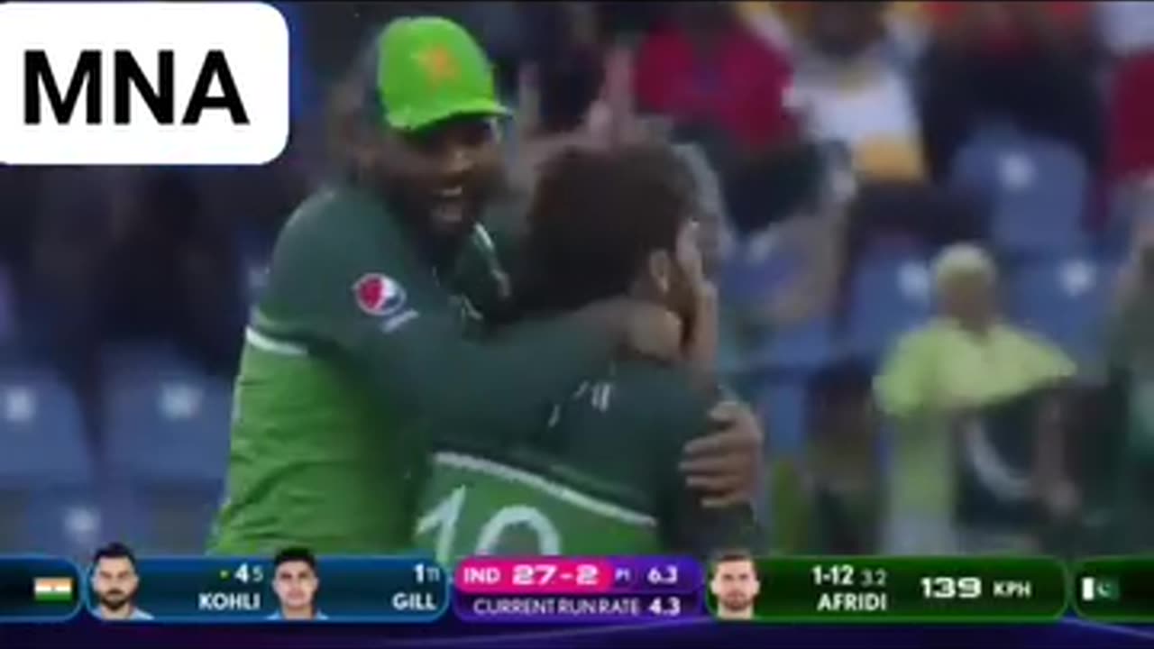 Shaheen Shah Afridi To Virat Kohli Bowled