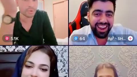 Waliullah Sana Gul Jhangeer Jani aw Shams sara pashto funny mazaq gapshap entertaining video