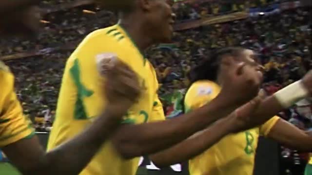 Tshabalala's STUNNING World Cup screamer!