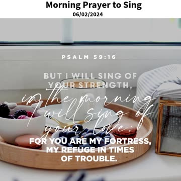 Morning Prayer to Sing #youtubeshorts #grace #jesus #mercy #faith #fyp #blessed #trust #love #joy