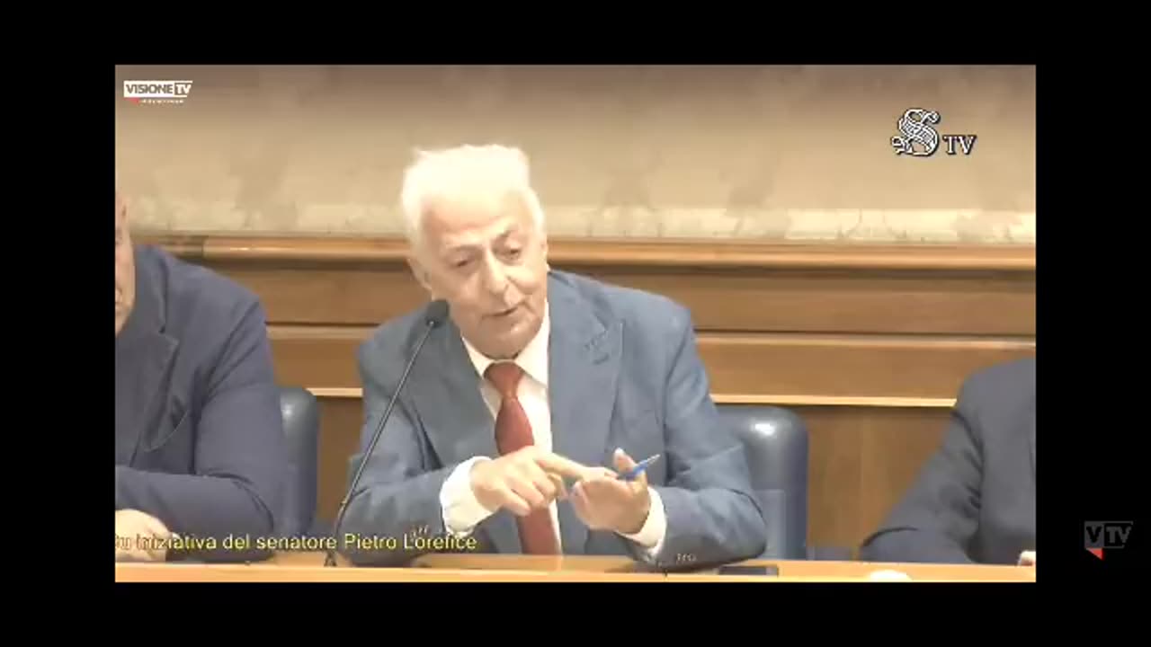🔴 PASSAPORTO VACCINALE MONDIALE - Joseph Tritto in audizione al Senato (28/06/2023)