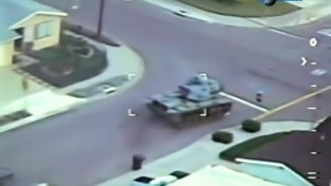 Feb 11, 2020 - Tank Goes For A Ride In San Diego