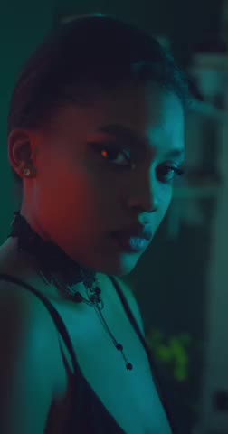 Nice girl romantic night