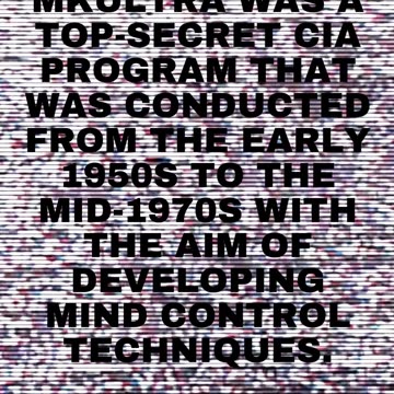 "MKUltra Exposed: The Sinister Plot to Control Your Thoughts and Actions!"