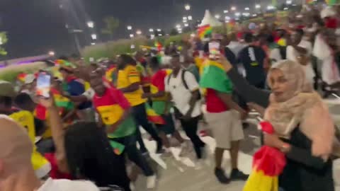 Senegal Fans Crazy Celebrations After Victory vs Ecuador