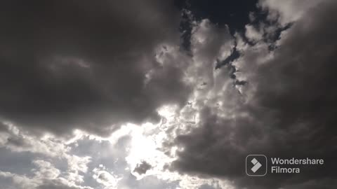 Best sky blue video scene
