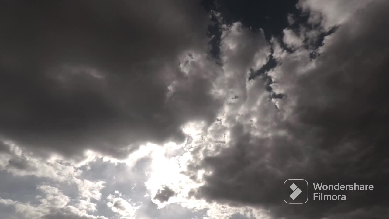 Best sky blue video scene