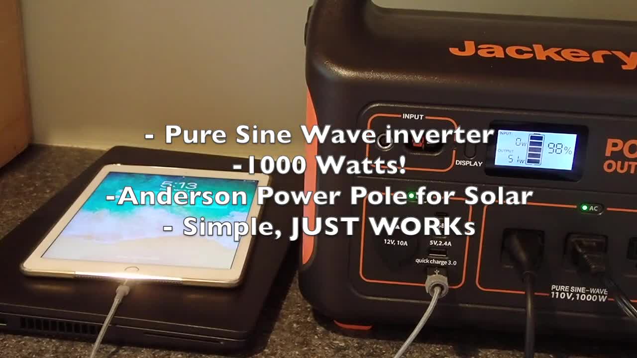 WHOLE HOUSE Powered by Jackery 1000!!? Unbox. Review.