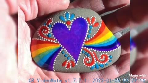 Most Beautiful Inspirational Pebble Painting Ideasdiy stone painting designs