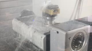 3+2 with a little actual 4 axis continuous machining