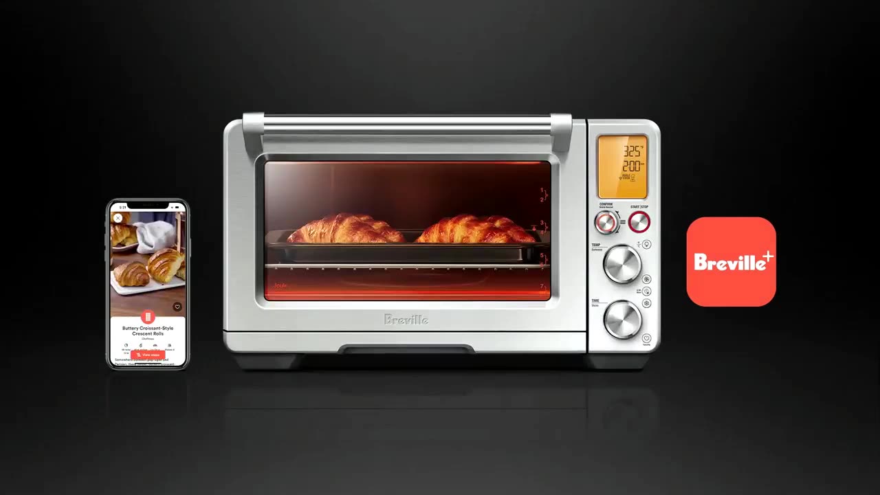 Breville the Smart Oven® Air Fryer Pro, Convection Countertop Oven, Air Fryer Toaster Oven Combo