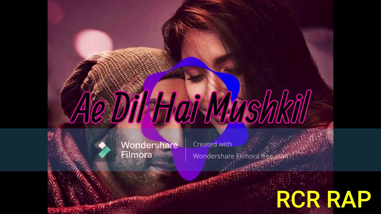 || AE DIL HAI MUSHKIL || FULL SONG || RCR RAPPER || MTV LIVE SHOW || RCR || HINDI SONG || RAP || MTV