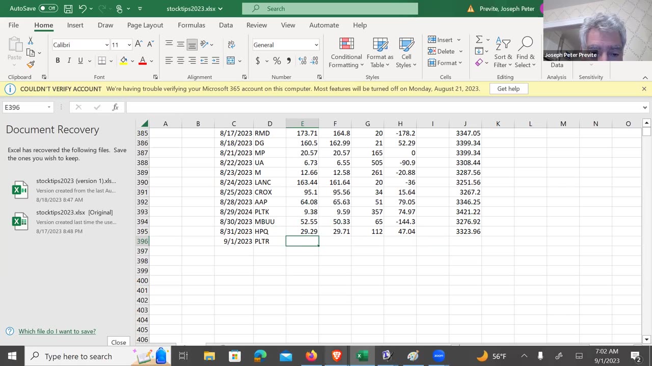 stock 9-1-2023 today's daily stock pick/tip in a minute