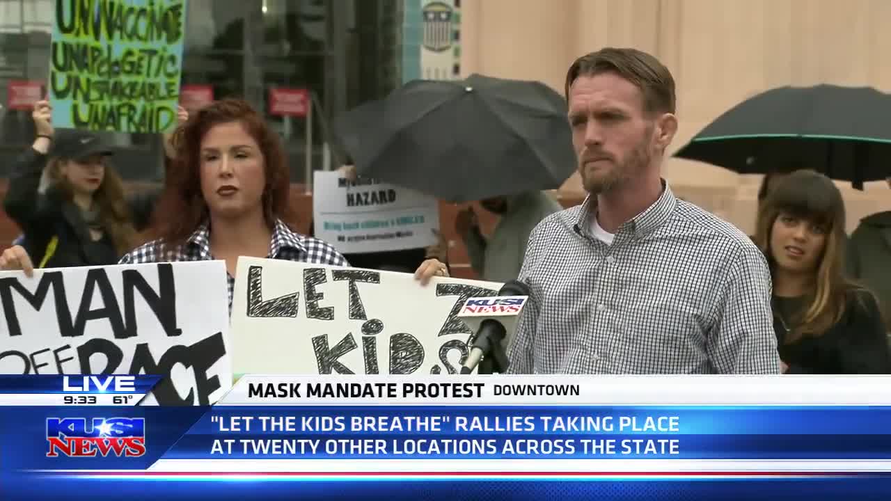 'Let The Kids Breathe' rally held outside San Diego County Administration Building