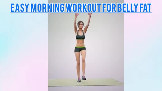 easy morning workout for belly fat/#fitnesscoach/#fitnessprogress