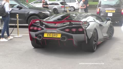 4Million Lamborghini SIAN conveyance causes CHAOS in London!