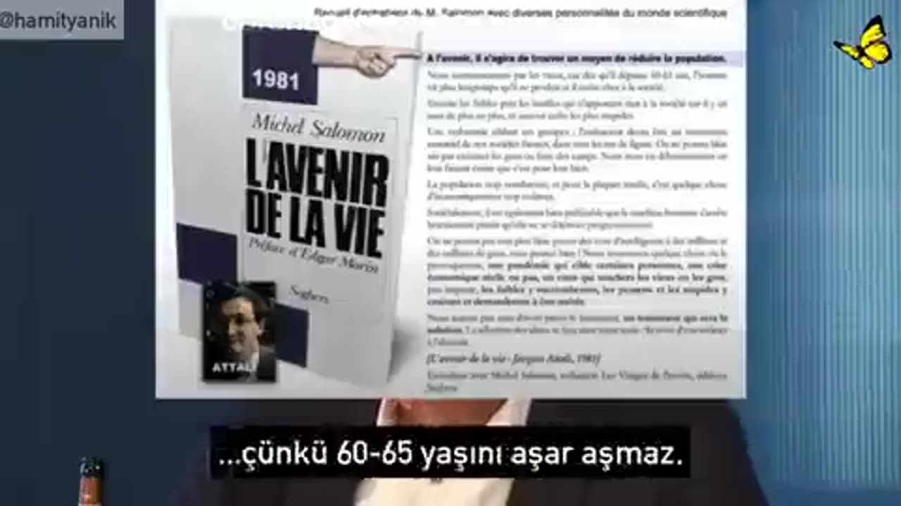 1981 Fransa Eski CumhurBaşkanı Danışmanı Jacques Attali Yazmış