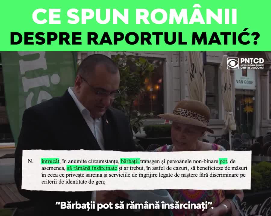 Raportul Matic, conform caruia si barbatii pot sa nasca sau sa aiba menstruatie?