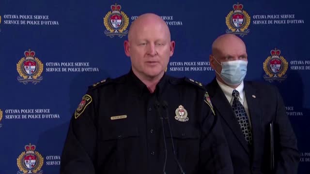 'We will remove you' -Ottawa police chief to protestors