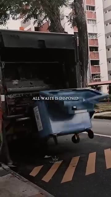 Did you know that in Singapore trash disappears without a trace