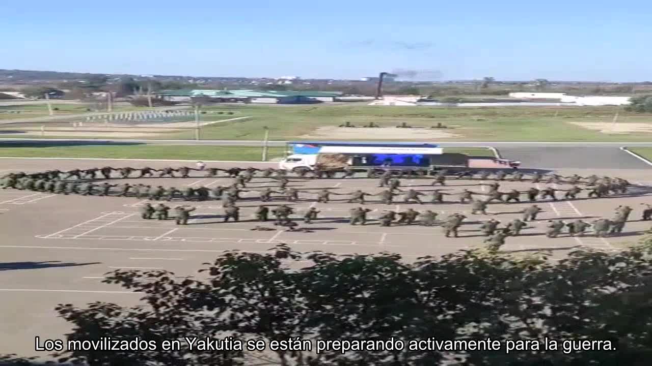 Los movilizados en Yakutia se están preparando activamente para la guerra. Dicen que el video mues