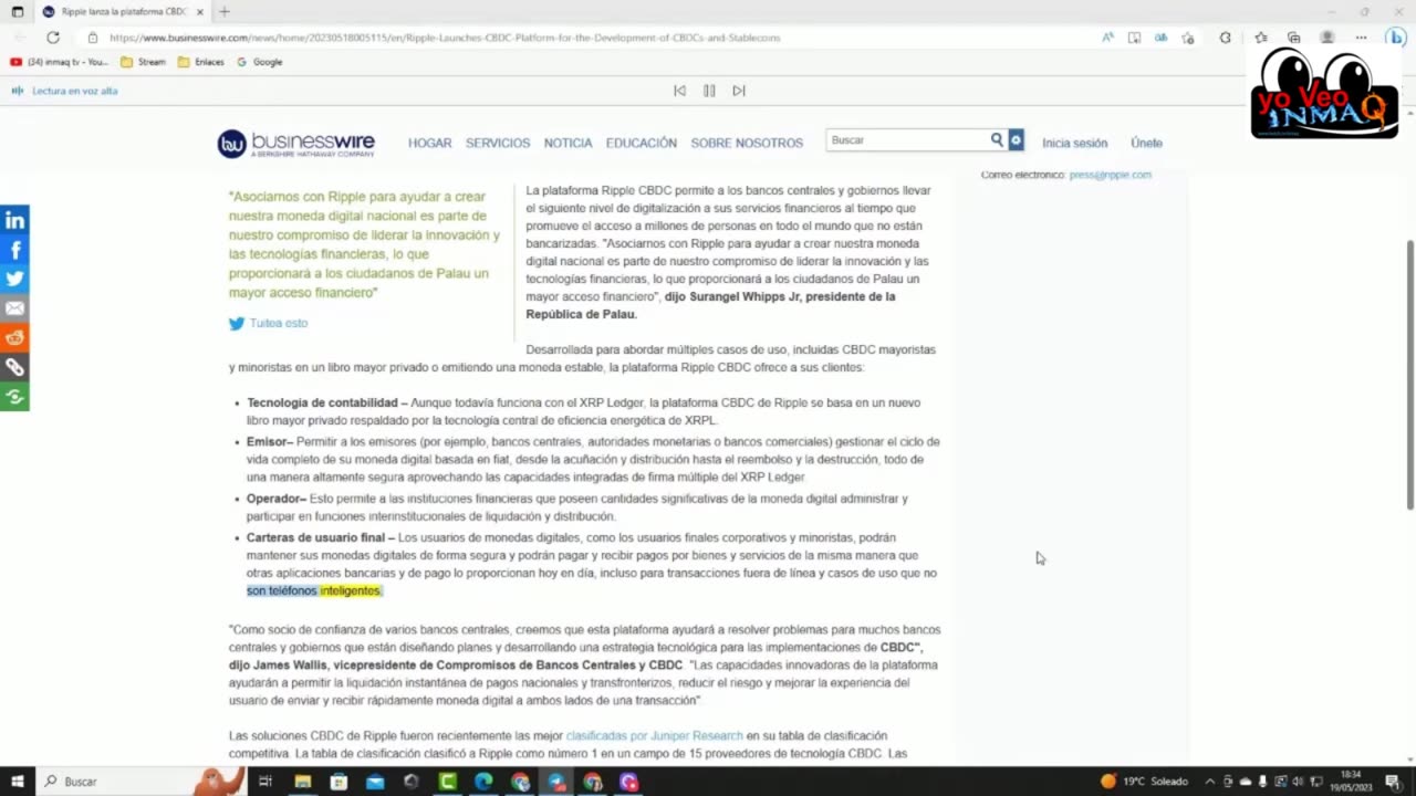 Ripple ha lanzado la plataforma, Ripple CBDC, para los bancos centrales y los gobiernos