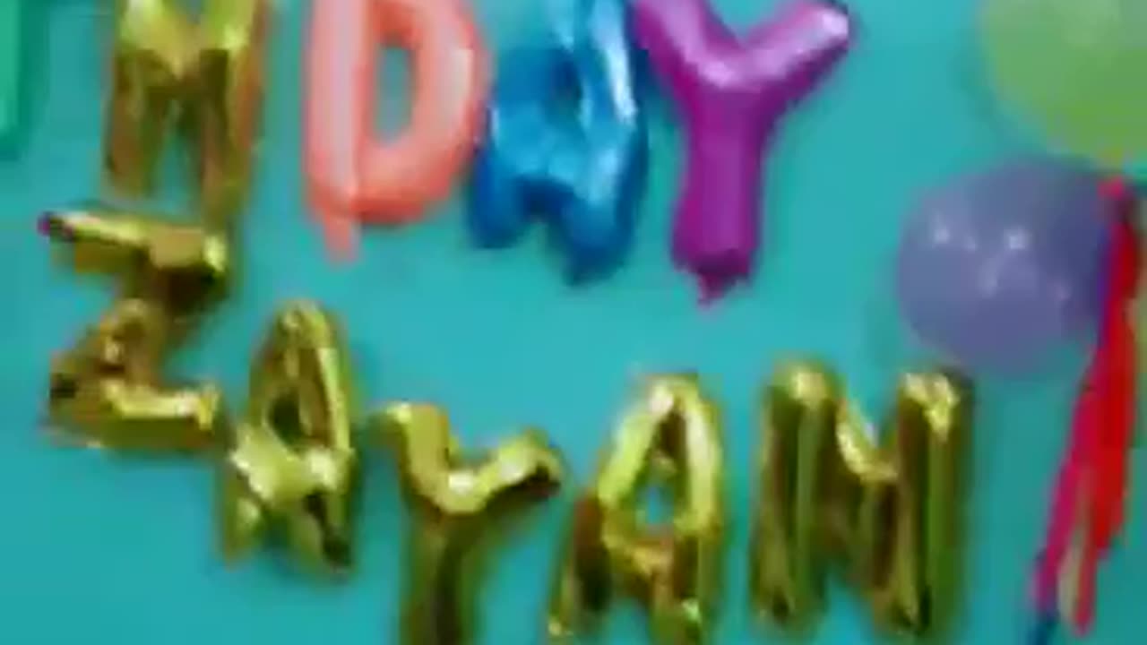 Birthday video