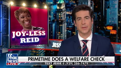 Jesse Watters Humiliates Joy Reid With Hilarious ‘Wellness Check’ Segment