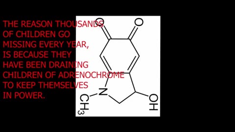 Adrenochrome ...Follow The White Rabbit