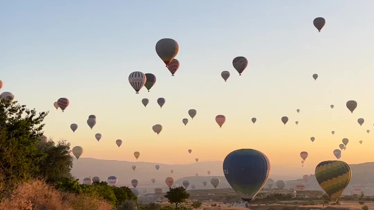 Cappadocia Aerial Views Turkey #Shorts