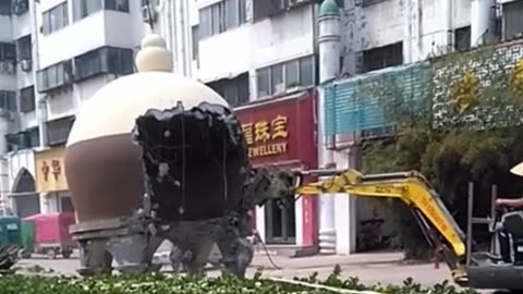 The Chinese government continues to destroy mosques across the country.