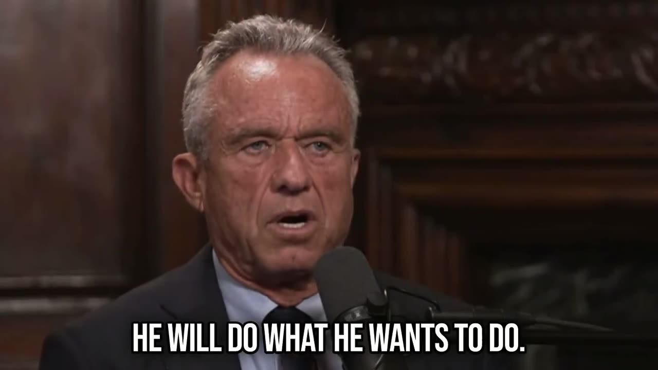 RFK JR: The level of change Trump wants to make in our government is going to be unprecedented