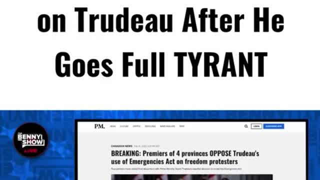 Top Canadian Officials are Turning Their Backs on Trudeau After He Goes Full TYRANT