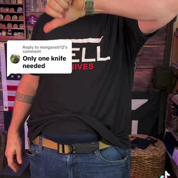 🤔Why do I carry TWO KNIVES.🔪#viral #short #everydaycarry