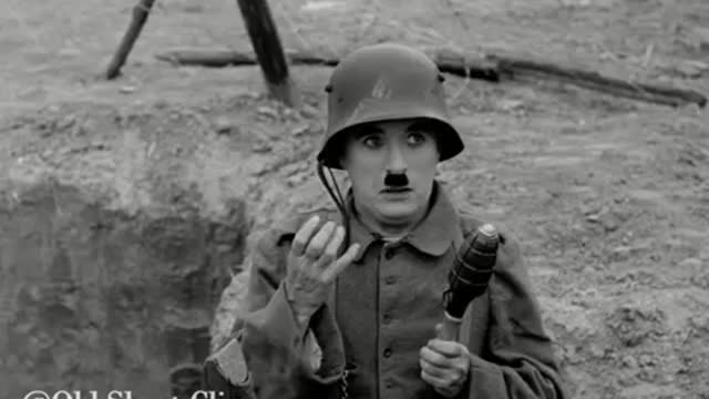 Charlie Chaplin - World War II (HD) "The Great Dictator"