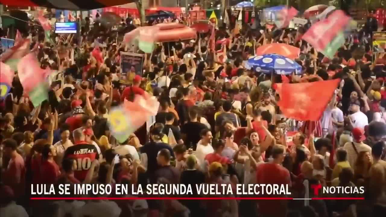 Lula da Silva vence en segunda ronda de elecciones en Brasil | Noticias Telemundo