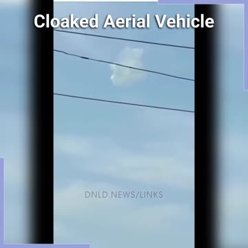 Cloaked Aerial Vehicle