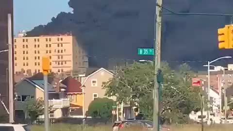 Fire at St John Hospital NY