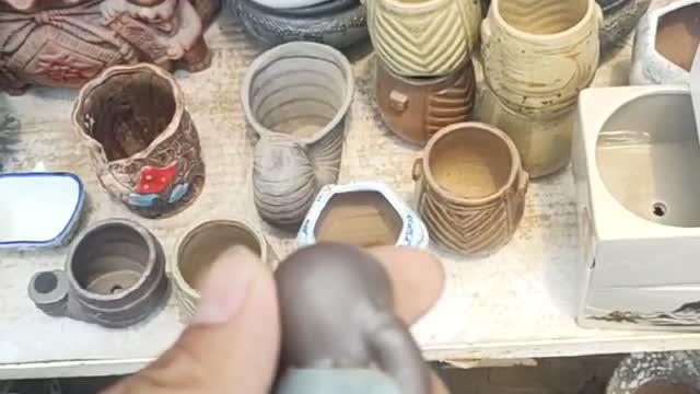 cute ceramic doll