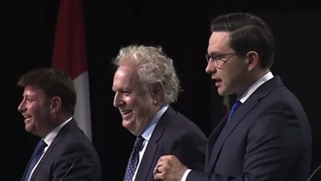 Pierre Poilievre Shreds Jean Charest Over Trucker Convoy at #CPCDebate