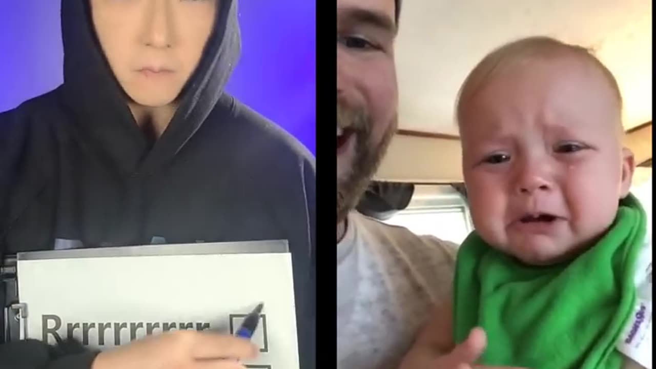 The First Lesson of child Quite funny baby funniest baby Quite baby