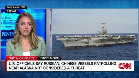 US military responded to Chinese and Russian vessels near Alaska