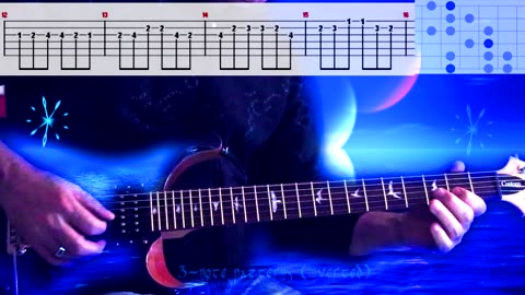 Harmonic scale - 3-note patters (inverted)