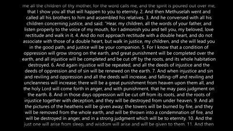 The Book Of Enoch - Definitive Reference w_ audio and text, full apocalyptic religious narration