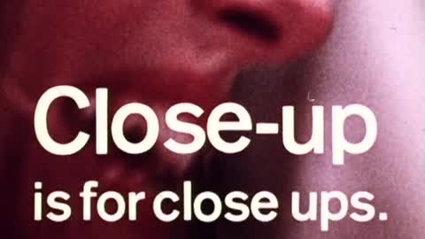 1970 Close-Up Toothpaste Commercial.