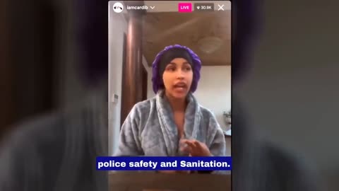 CardiB Goes Off Joe Biden for Funding Foreign Wars While Neglecting the Decay in American Cities