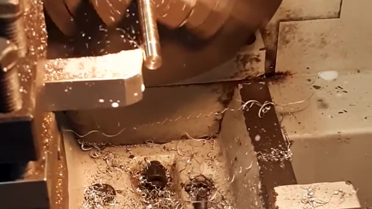 A little machining