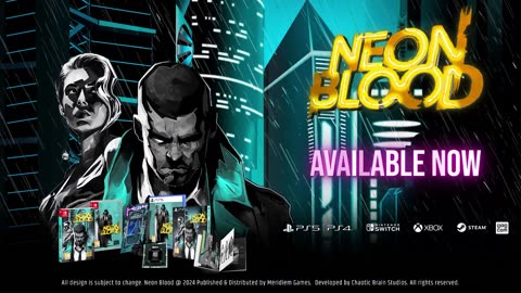 Neon Blood - Official Launch Trailer